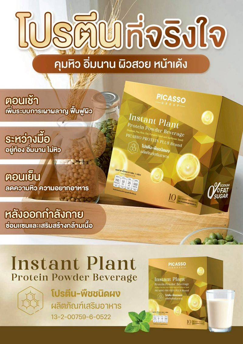 Plant Proteins โปรตีนสกัดจากพืช Plant Proteins โปรตีนสกัดจากพืช